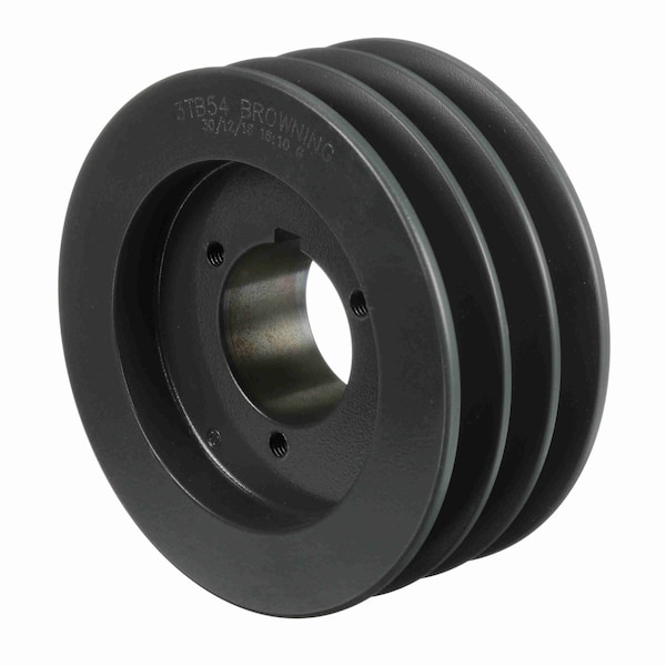 3 Groove Cast Iron Bushed Bore Multiple Sheave, 3TB54